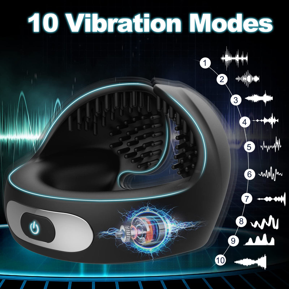 Wearable Vibrations-Penisring