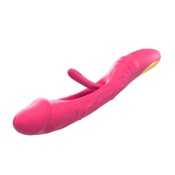 Realistischer Dildo-Vibrator für Frauen, Sexspielzeug, Klitoris-G-Punkt-Analstimulator mit 7 Flatter- und 6 Vibrationsmodi